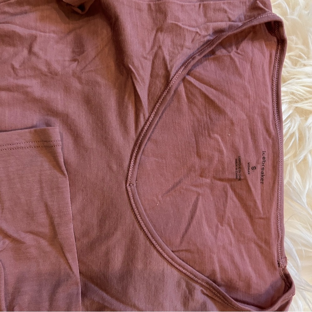Icebreaker Mauve Long Sleeve Top - Picture 5 of 5